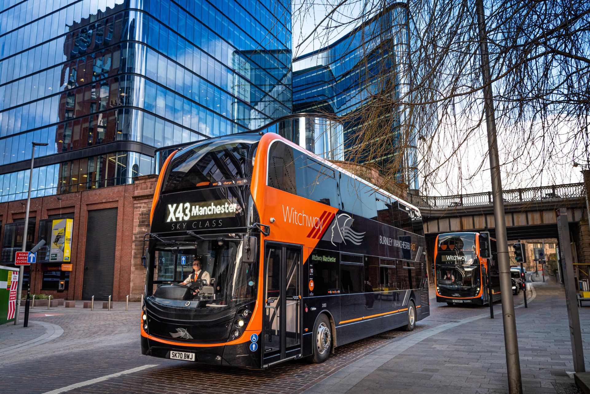 Witchway bus in Manchester